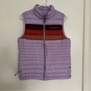 Rare Cotopaxi Fuego Down Vest Lavender Woman’s Medium